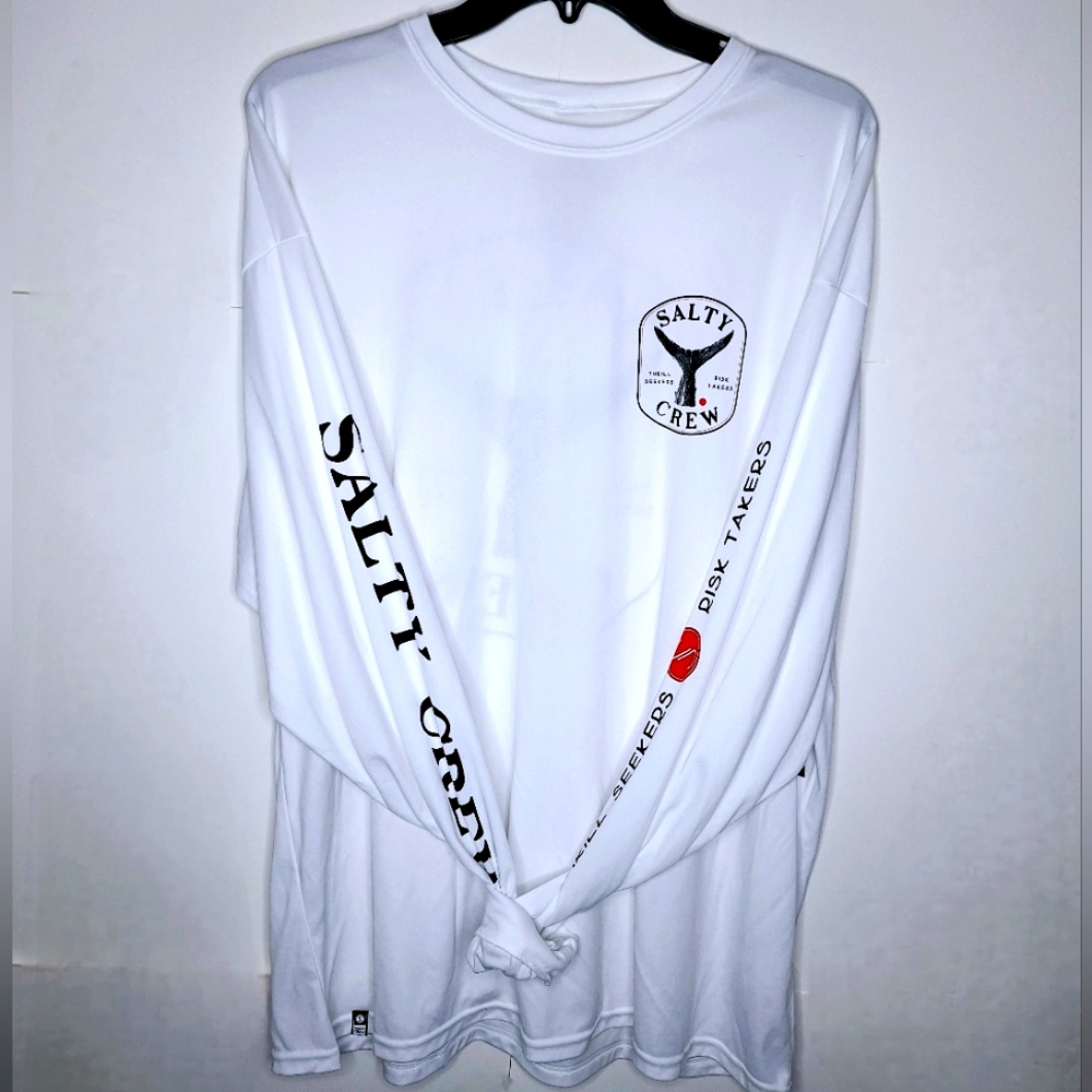 NWT Salty Crew"The Preppy Sea Caption" Nautical, Yacht, beach, preppy core shirt